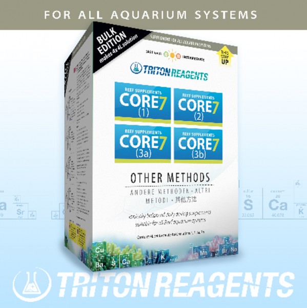 Triton Core 7 Reef Supplements Bulk Edition 4x4 Liter