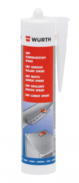 Würth SMP Klebedichtstoff Sprint Schwarz