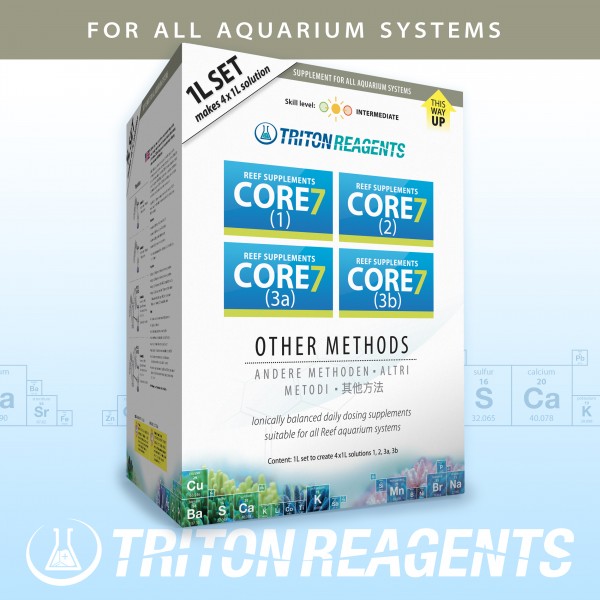 Triton Core 7 Reef Supplements 4x1000ml Tetrapak