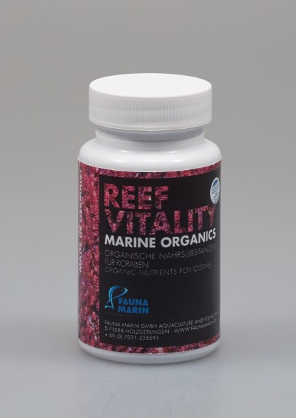 Fauna Marin Reef Vitality Marine Organics 60 Kapseln Wachstums-Booster & Farbverstärker